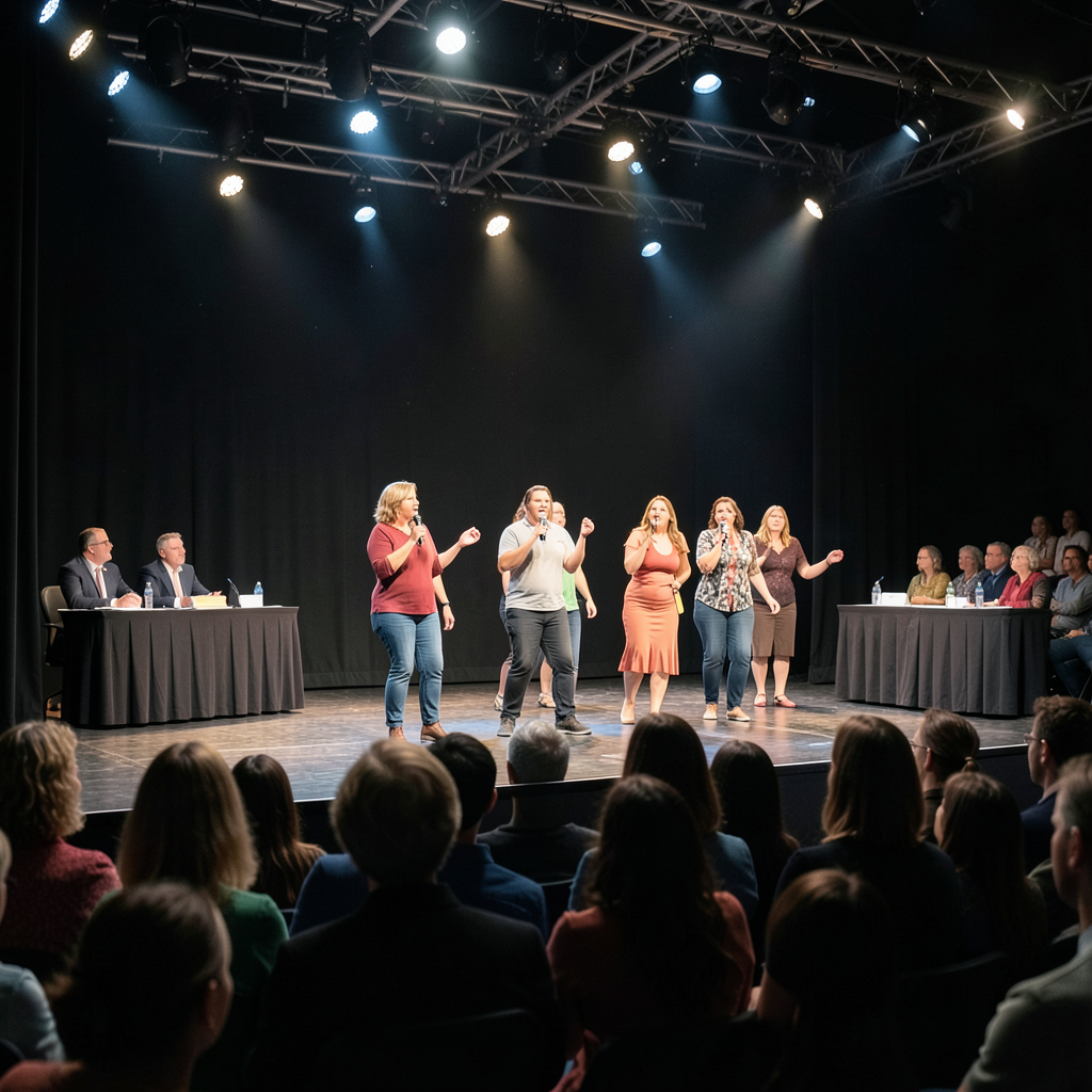Bradford care home residents take second Cygnet stage in Manchester